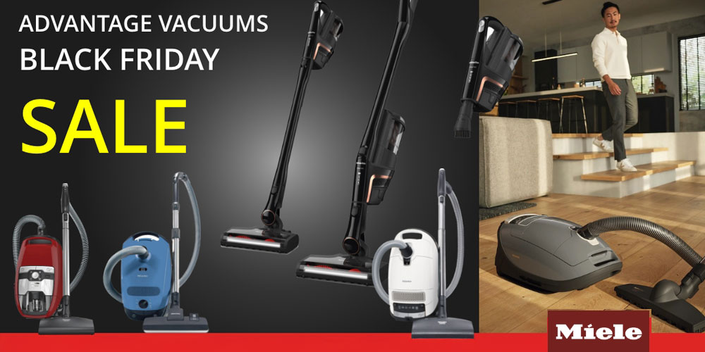 Black Friday sale is on at  Advantage Vacuums